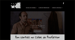 Desktop Screenshot of escolanocinema.com.br